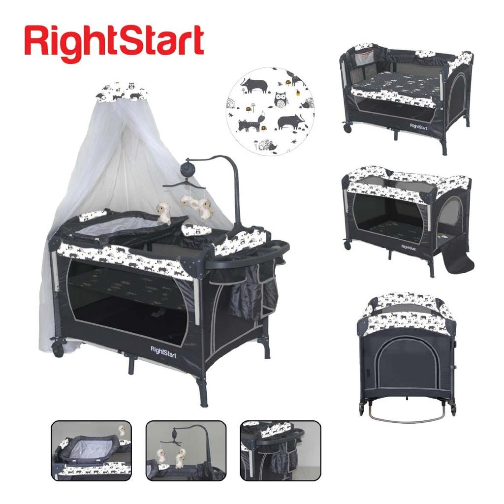 Makassar - Baby Box Side Bed Ranjang Bayi Right Start 8 in 1 Multifunctional PY 888 &amp; PY 894 Tempat Tidur Bayi