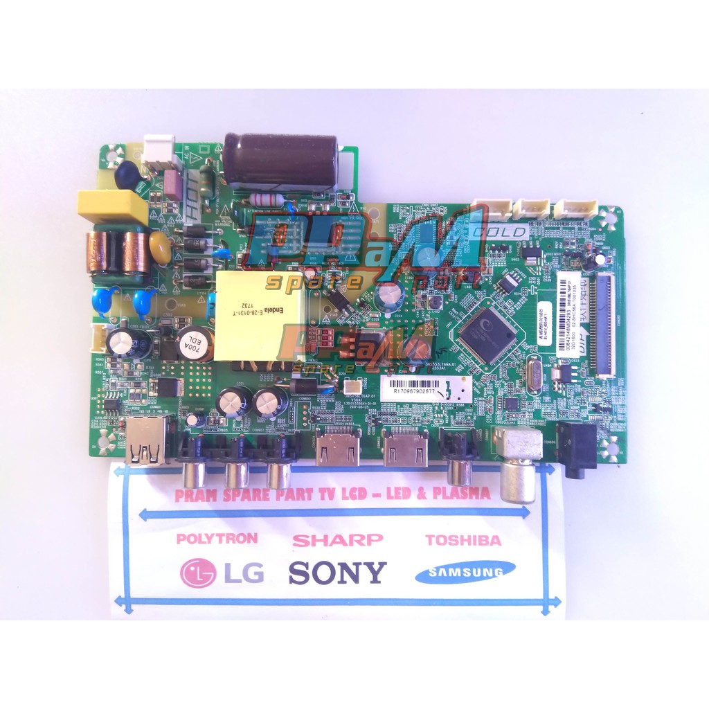 MAINBOARD TV PANASONIC 32E302G - MESIN TV PANASONIC 32E302 - PANASONIC MAINBOARD 32E302G