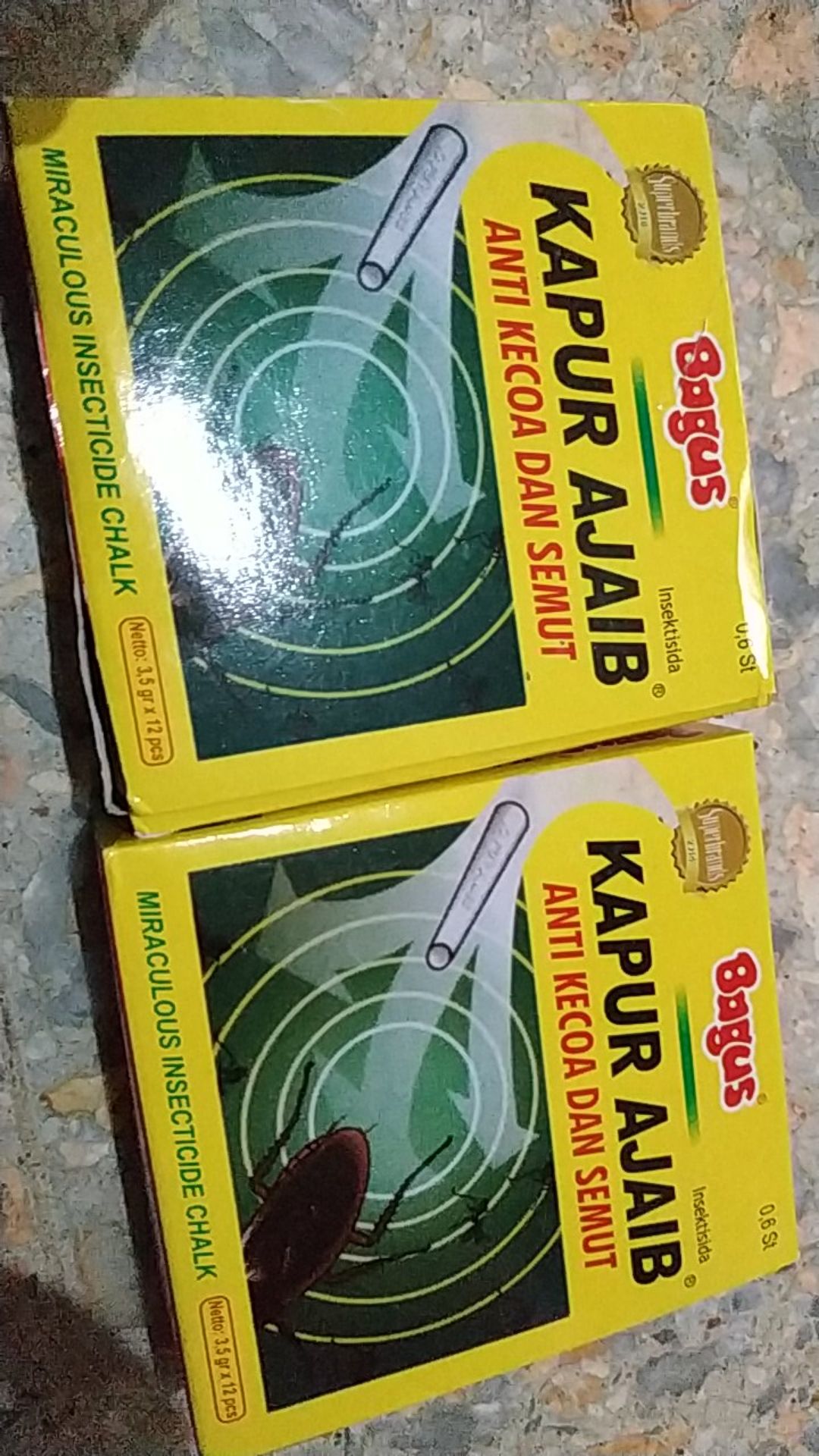 Isi 1 Lusin Kapur Ajaib Bagus - Kapur Ajaib - Kapur Semut - Kapur Kecoak