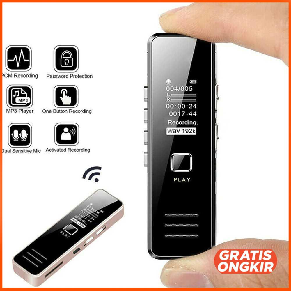 Perekam Suara Audio Digital Mini Voice Recorder 32GB