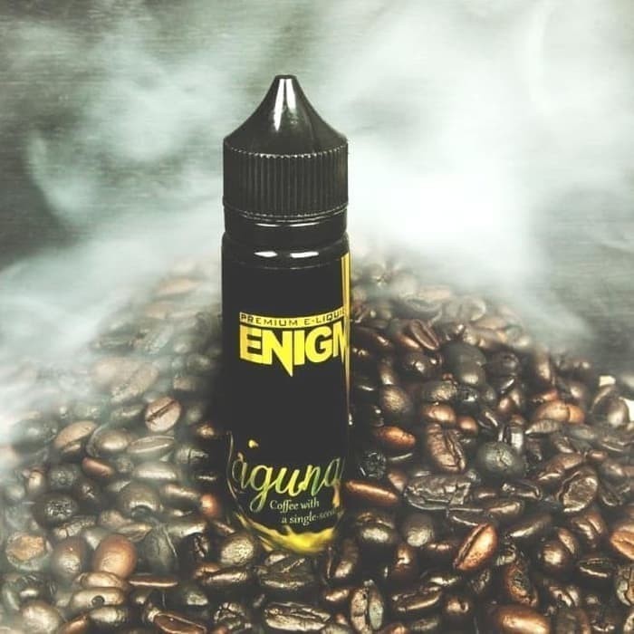 ENIGMA LAGUNA LIQUID VAPE CUKAI FREEBASE 60ML 10MG COFFEE