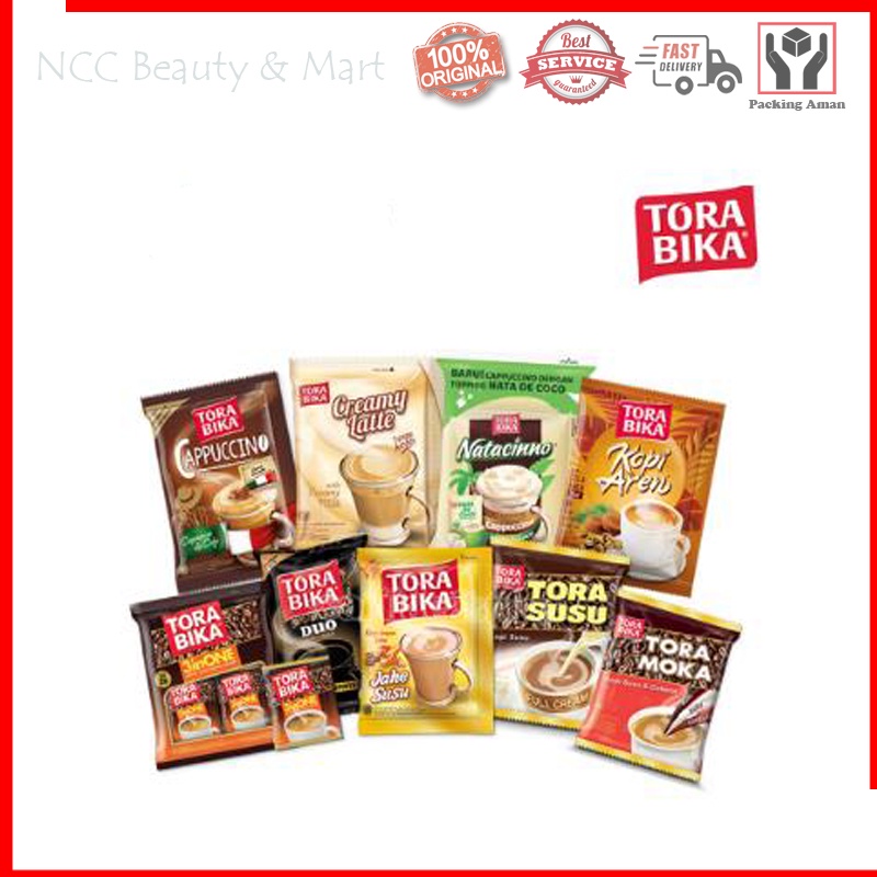 * NCC * Torabika Kopi Instant Sachet Cappucino Duo Tora Bika Coffee Minuman Serbuk Capucino