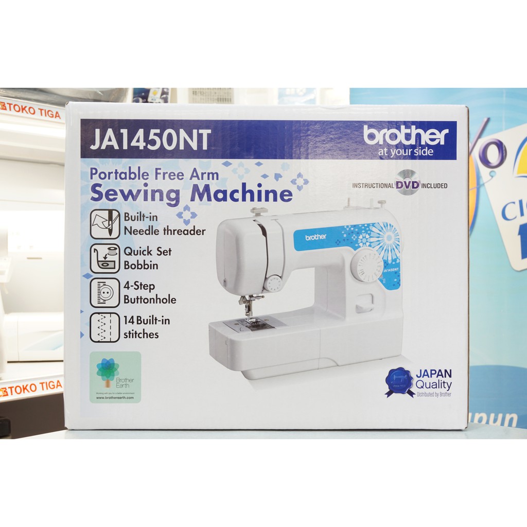 Jual Mesin Jahit Brother Ja1450nt Ja 1450 Nt Js 1410 Portable Multifungsi Indonesia Shopee Indonesia