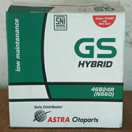 Aki mobil Suzuki APV GS astra NS60 hybrid (aki basah) langgengb4 Buru Order