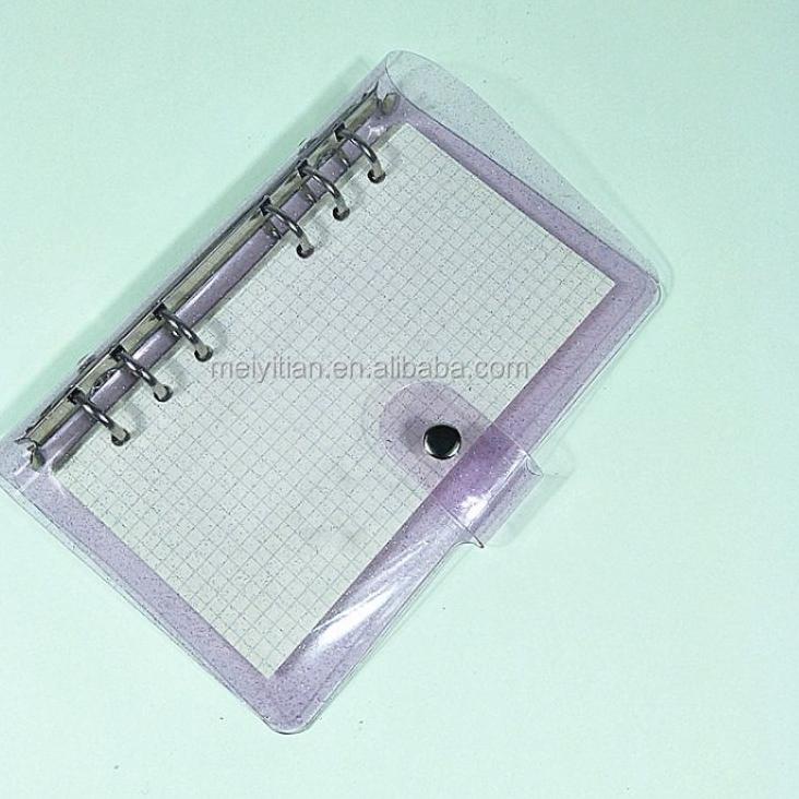 

44F✧ {READY} LC A6 Binder GLITTER Transparan Shiny Blink COVER ONLY Serbuuu