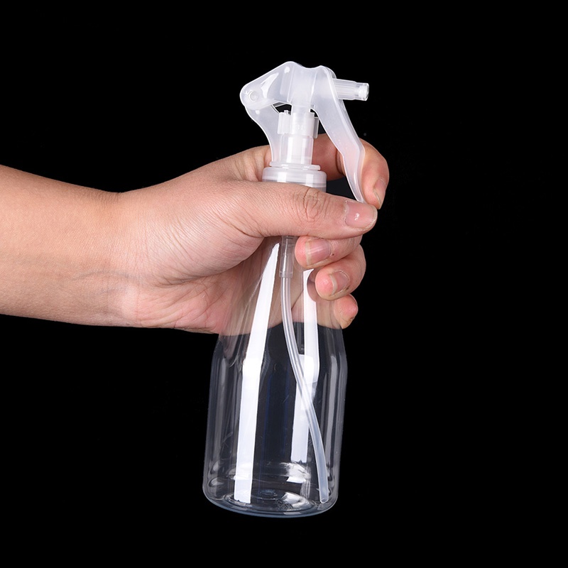 Botol Spray Kosong 200ml Bahan Plastik Bening Untuk Membersihkan Taman