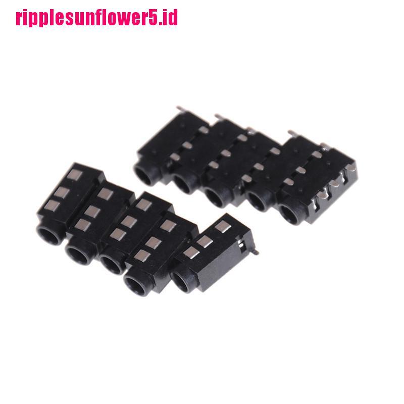 10 Pcs PJ-320D 4 Pin SMD 3.5mm Female Headphone Jack Konektor PCB
