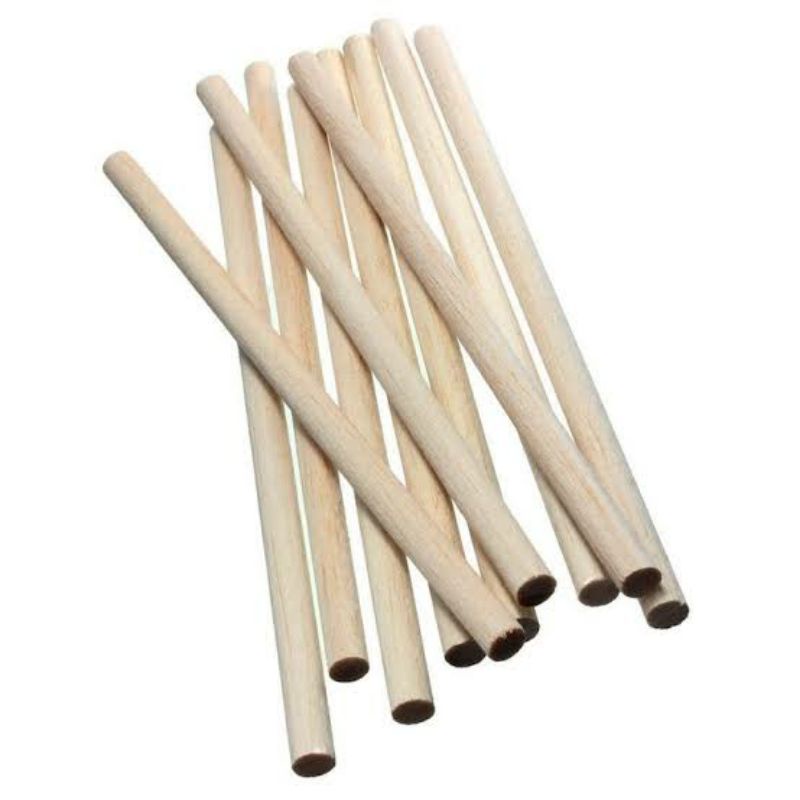 Kayu dowel macrame,gagang sapu, pouch hanging,kayu meranti