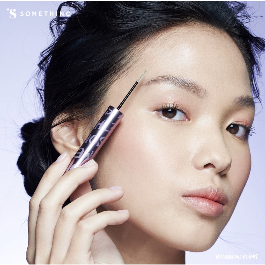 SOMETHINC BROW EMBLEM Microcara Brow Gel Waterproof - Maskara Alis Kuas Super Tipis