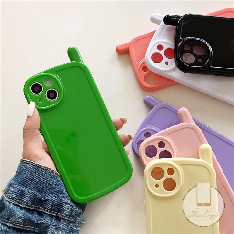 Soft Case Hp Warna Macaron Model Simpel / Retro Untuk iPhone 11 / 7 / 8plus / XR / X / XS Max / SE 2020 / 12pro Max / 13pro Max