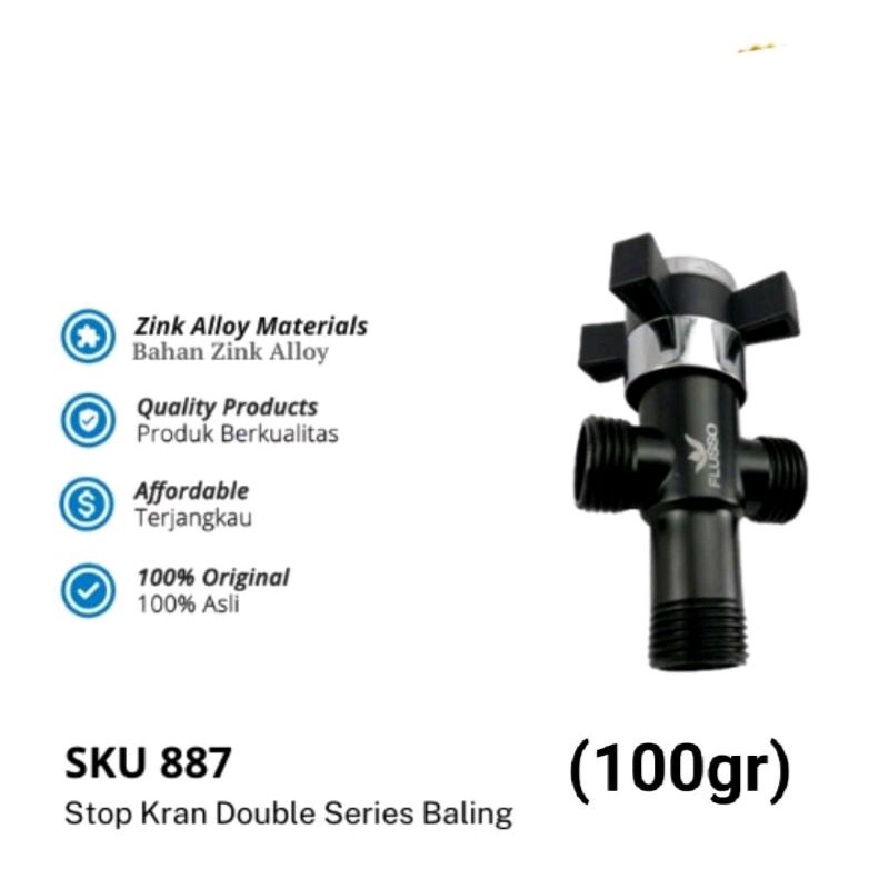 KRAN AIR CLOSET /BIDET 1/2&quot; TYPE 887 FLUSSO BEST QUALITY