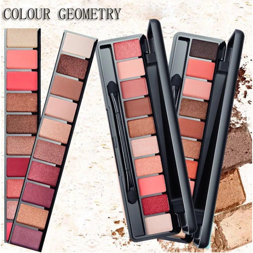 10 Warna Eyeshadow Lameila Fashion 10 Colour Eyeshadow Palette Nude Color Eye shadow Termurah Make up / La Mei La Fashion Eyeshadow Palette / Eyeshadow Waterproof Tahan Air Tahan Lama / Eyeshadow Korea Lengkap Eyeshadow Murah Kosmetik Wanita Makeup