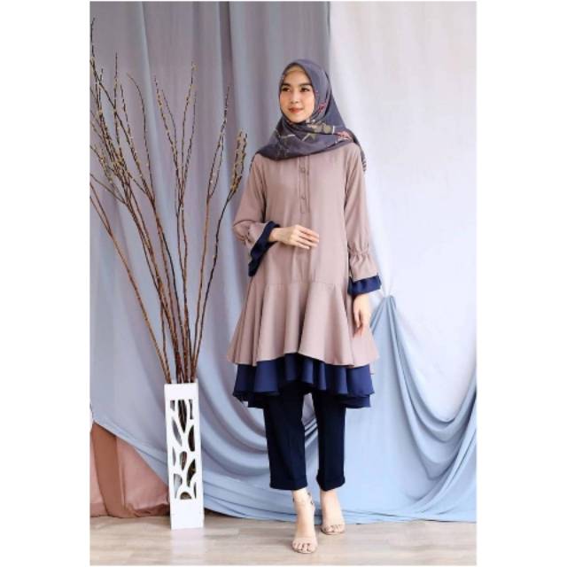 Baju tunik / Baju hijab / pakaian wanita / grosir baju