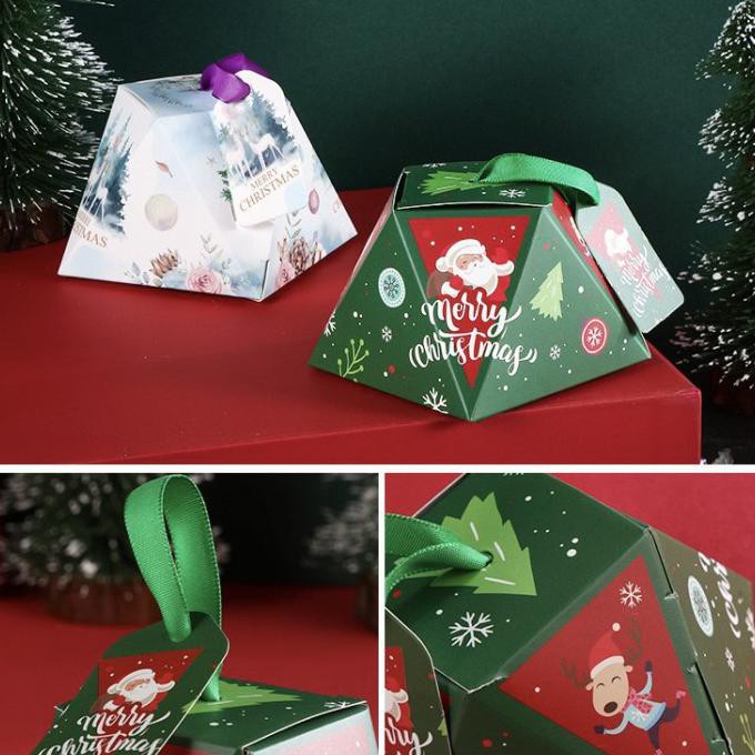 

Kotak segi tag natal , kotak souvenir natal , kotak bingkisan natal
