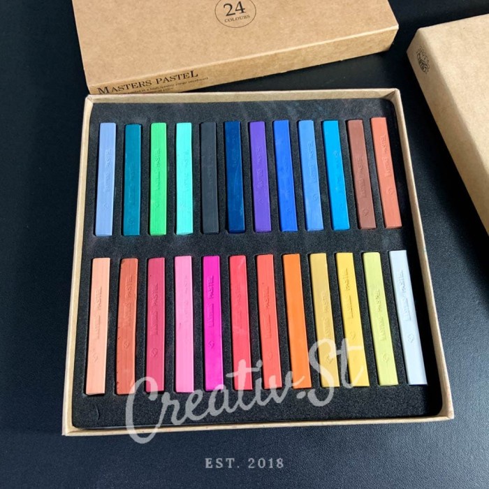 

PASTEL-DRY-OIL- MARIES PASTEL MASTERS 24 SOFT PASTEL -OIL-DRY-PASTEL.
