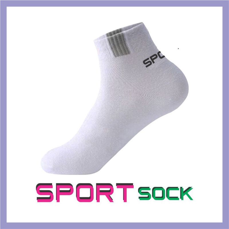 Kaos Kaki Olahraga Sport / Gym Fitness Futsal Sepakbola Basket Bulutangkis Badminton Lari Senam