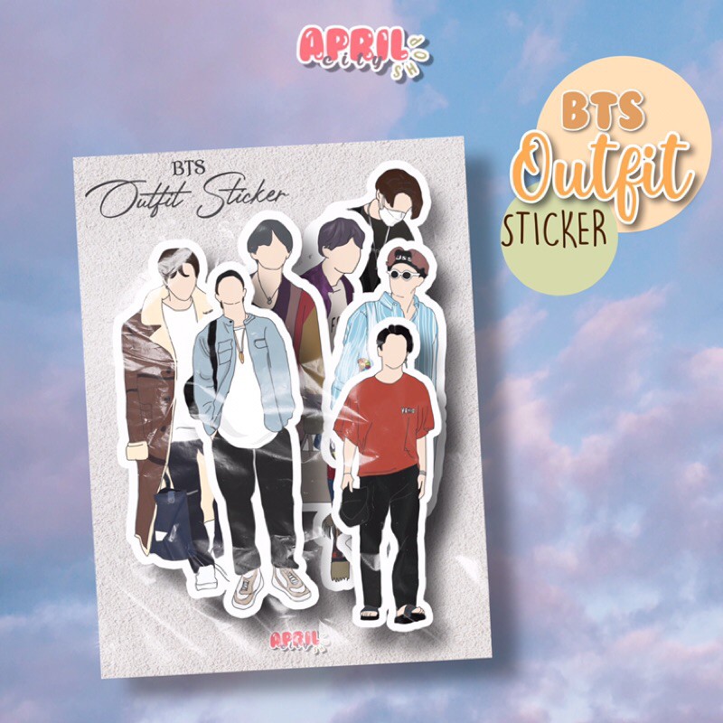 

BTS STICKER OUTFIT