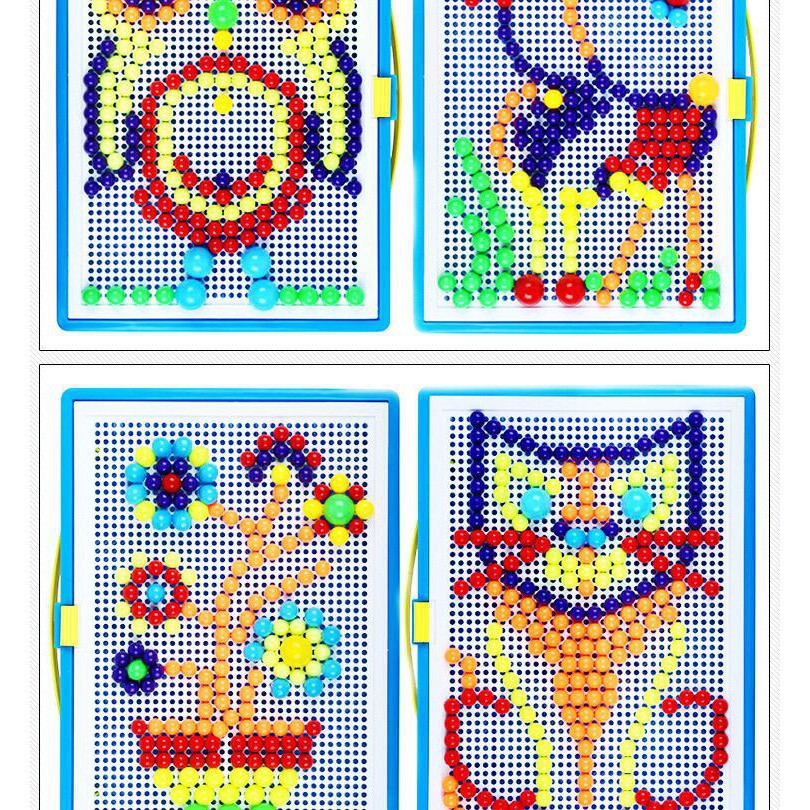 BBS Mosaic 3D 296 Pcs Jamur Colourful Edukasi Puzzle Jamur Creative Anak Kreatif