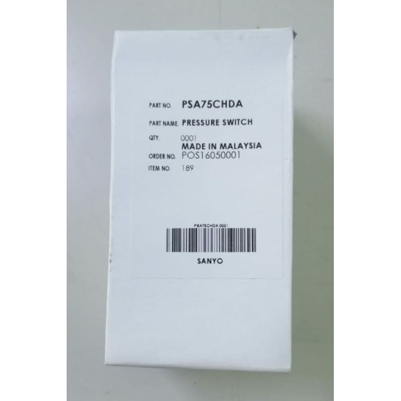 Spare part Pompa Air Sanyo Otomatis PH-75A