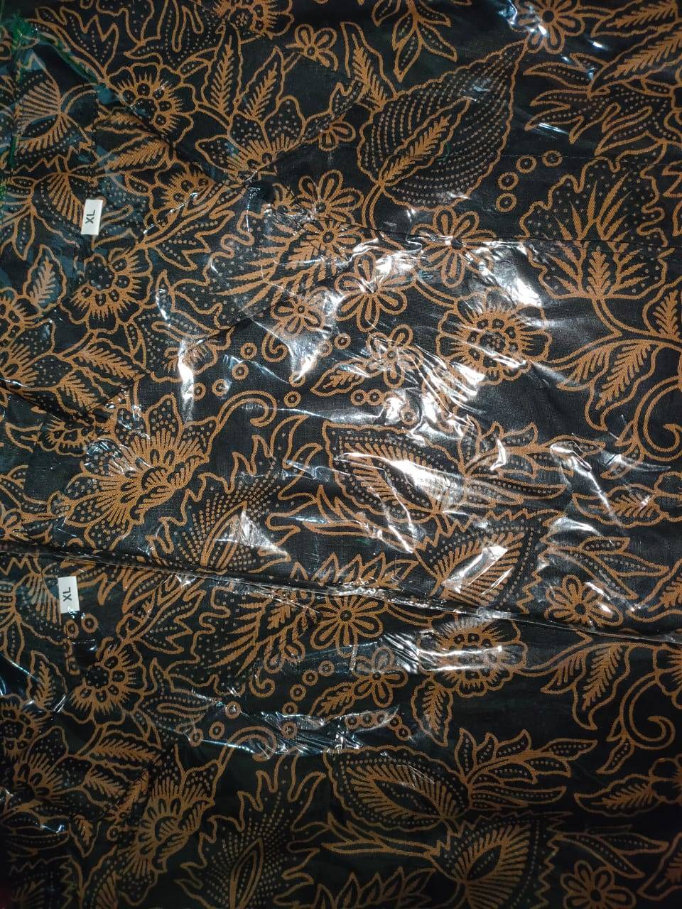 Kemeja Pria Kemeja Batik Pria Lengan Pendek Kemeja Kantor M L Xl Jumbo