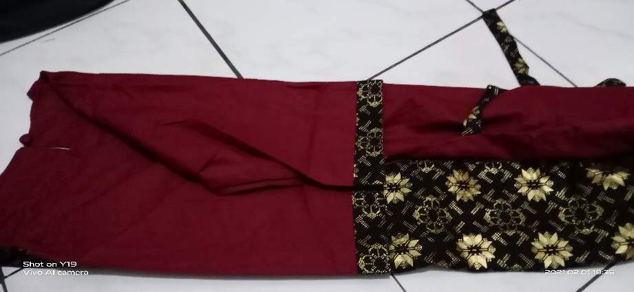 Maura Couple - Sania Ruffle Batik Couple Ori  Ndoro Jowi Dnt Garasi Termurah  Shopee - Couple Reno