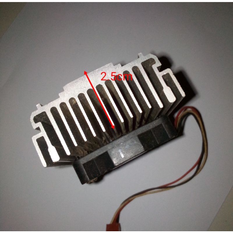 HEATSINK PENDINGIN ALUMUNIUM LAMPU HPL 10x5.5cm