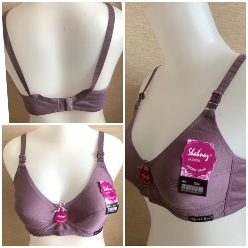 SHAHNAZ | Sport Bra Shahnaz Kait 2 | Busa tipis | Non Kawat