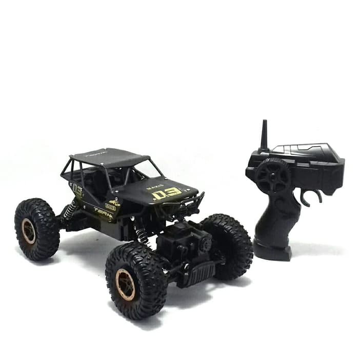Rc Draken Rock Racer The King Of Climbing Car 4WD 2.4Ghz 1.18 Hitam