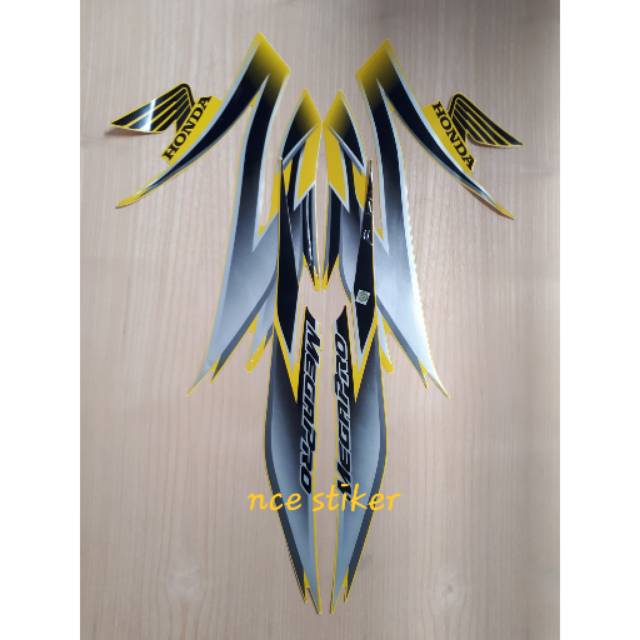 STIKER STRIPING HONDA MEGA PRO PRIMUS 2008 - 2009