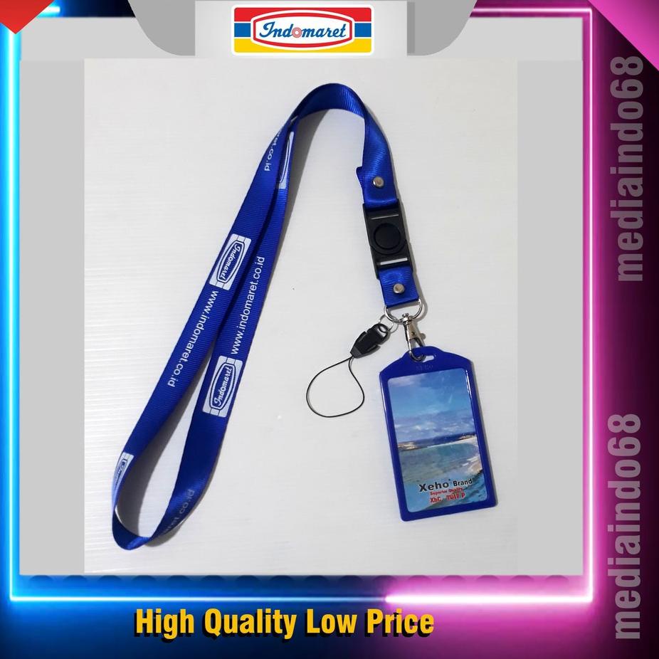 

(PROMO EAH33) INDOMARET Lanyard ID CARD/Gantungan ID Card-Tali Strap (Paket Murah) ✾