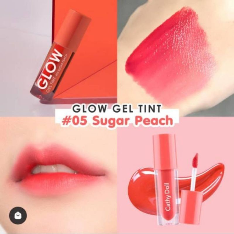 CATHY DOLL GLOW GEL TINT X BRIGHTWIN WIN METAWIN BRIGHT VACHIRAWIT LIP TINT