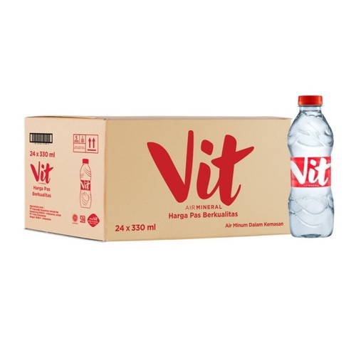 

Vit Air Mineral 330 ml Botol 1 Dus Isi 24 Pcs