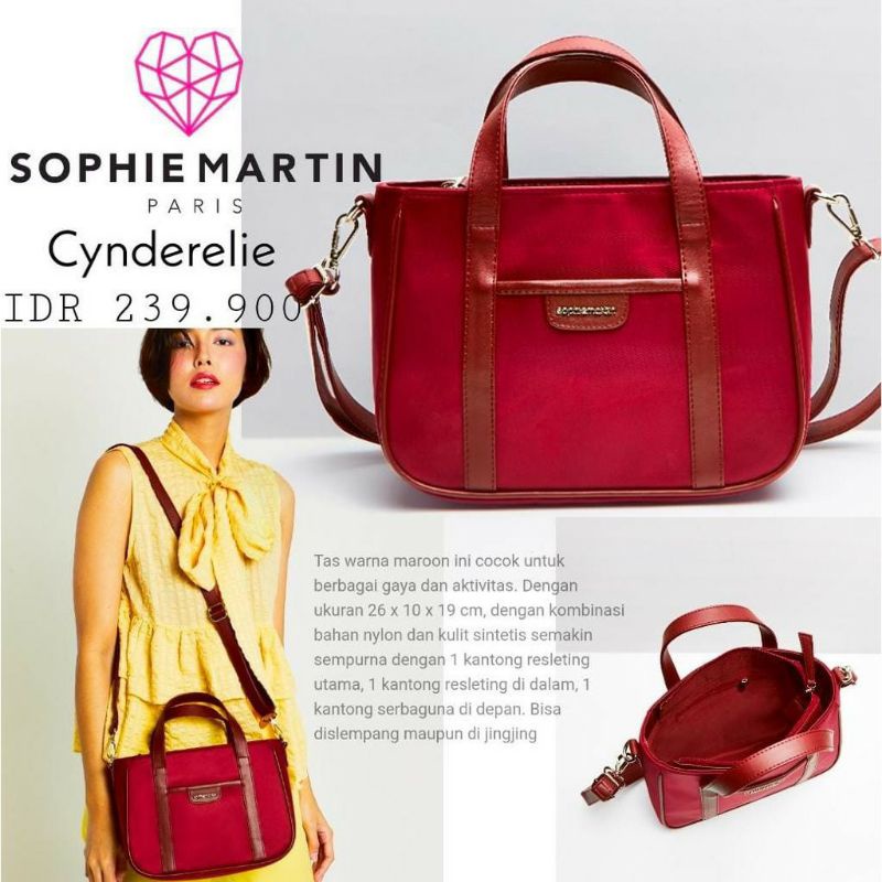 TAS CYNDERELIE SOPHIE PARIS PROMO