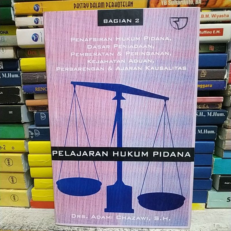 

pelajaran hukum pidana 2