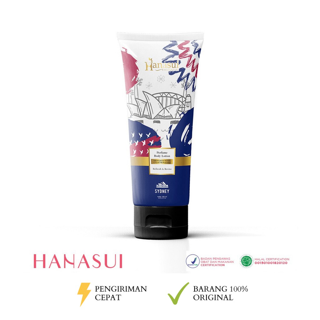 HANASUI - Brightening Perfume Body Lotion