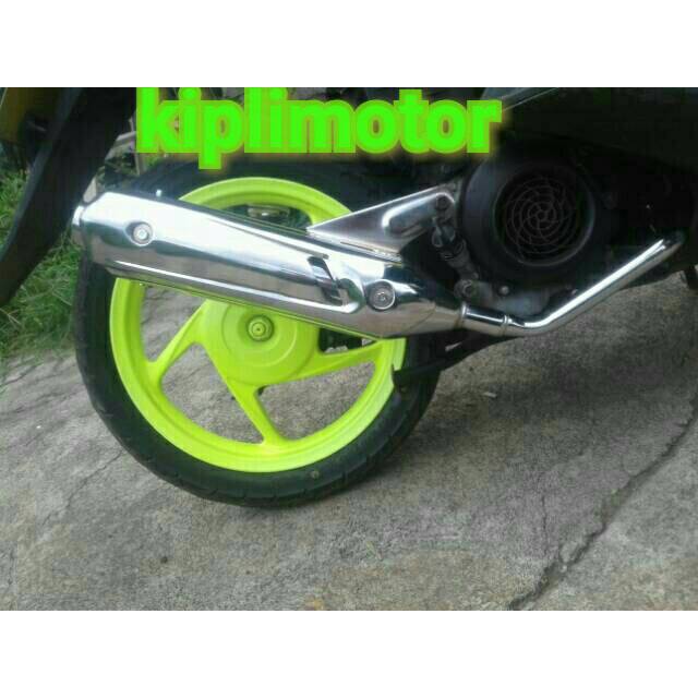Knalpot bobokan crome beat Fi