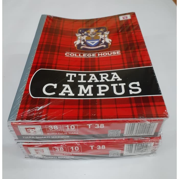 

BUKU TULIS TIARA UKURAN KWARTO 38 LEMBAR ISI 10 BUKU