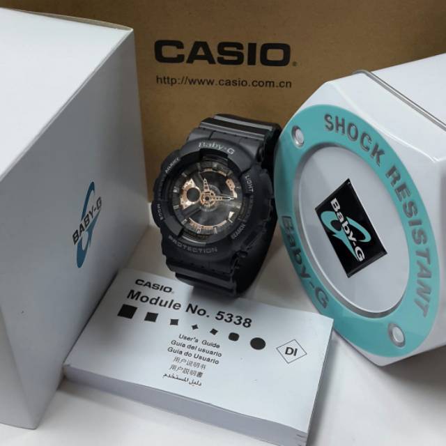 JAM TANGAN CASIO BABYG BA110 ORIGINAL HIJAU PLUSBOX ORI BABYG PAPERBAG CASIO