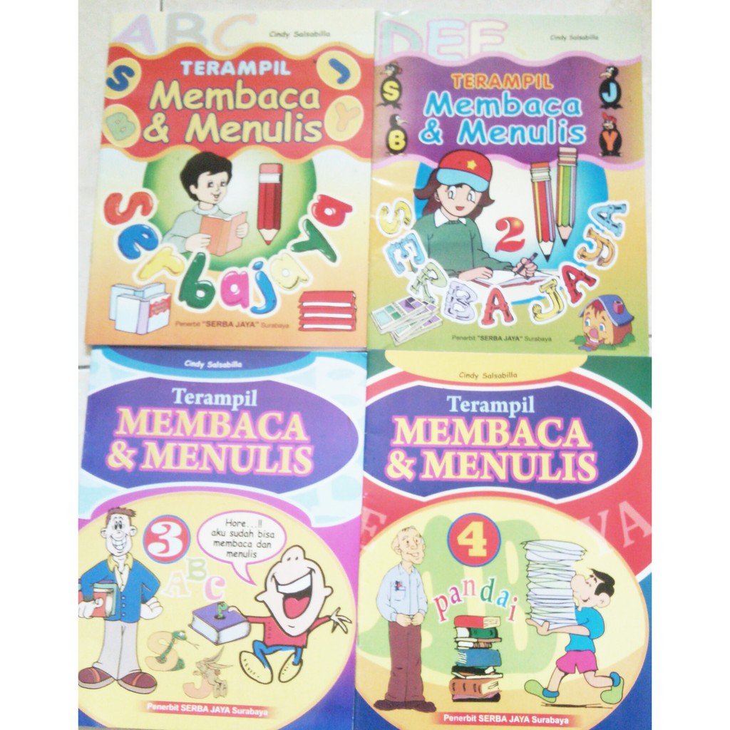 Buku belajar membaca dan menulis