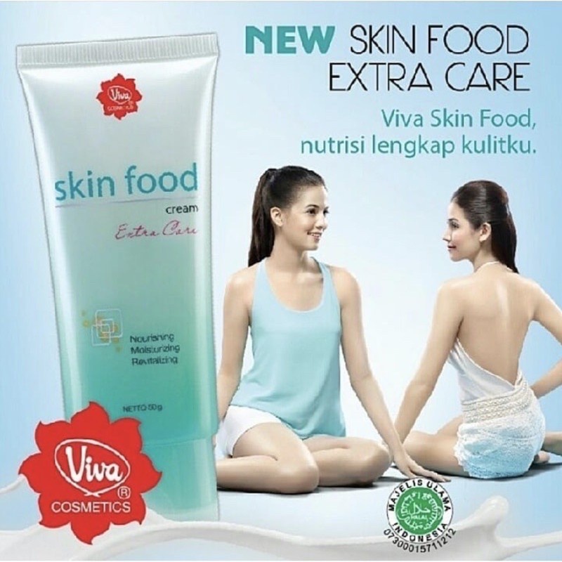 Viva Skin Food 30gr Cream dan skin food extra care 50 gr