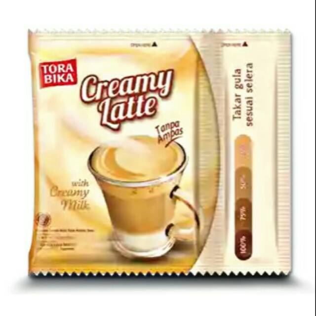  Kopi  Torabika Creamy latte  10 x  25g Shopee Indonesia