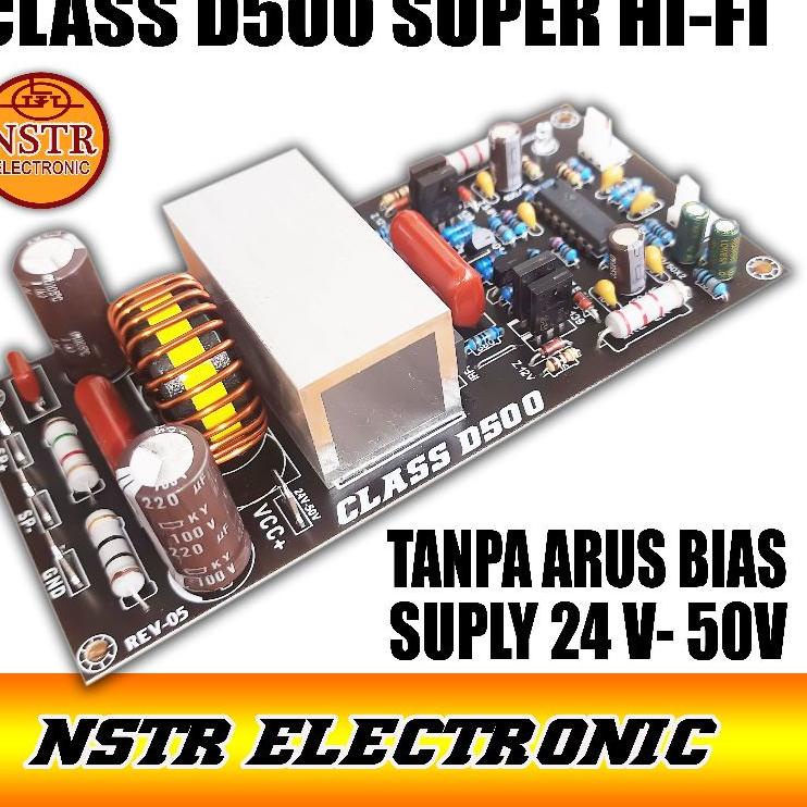 Terbaru.. Kit power class d 500 Watt non bias