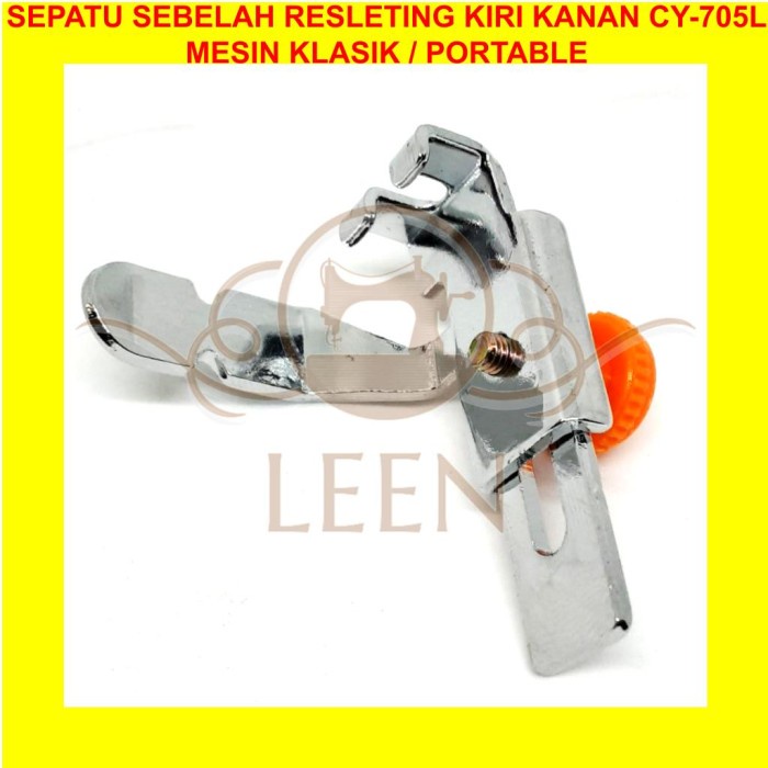 Sepatu Sebelah Kiri Kanan Resleting CY-705L Mesin Jahit Portable LEEN