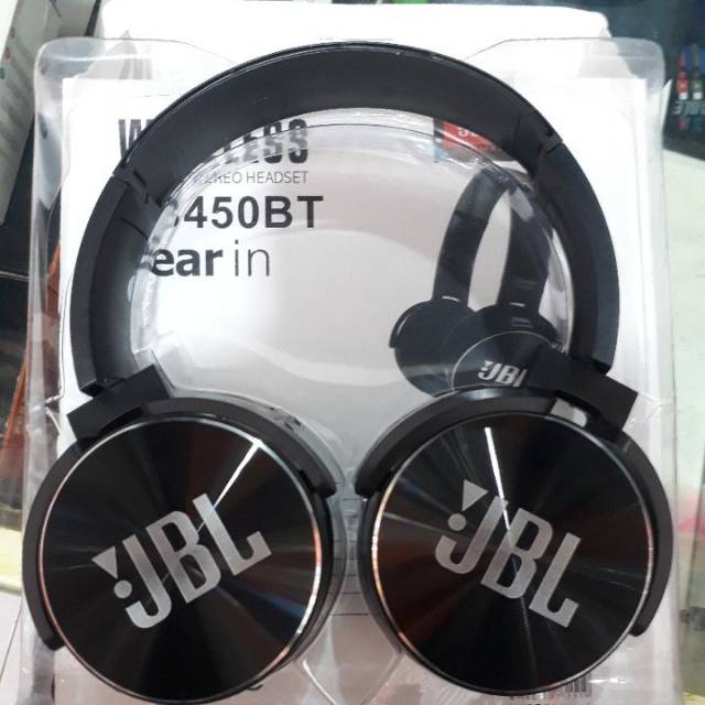 Headphone bando bluetooth jbl xb450bt