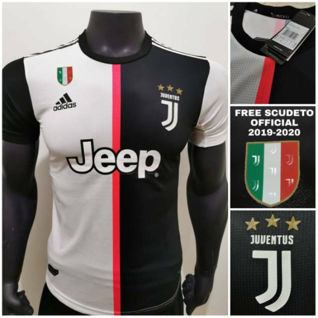 JERSEY BOLA JUVENTUS HOME CLIMACHILL ADIZERO PLAYER ISSUE 2019-2020 GRADE ORI