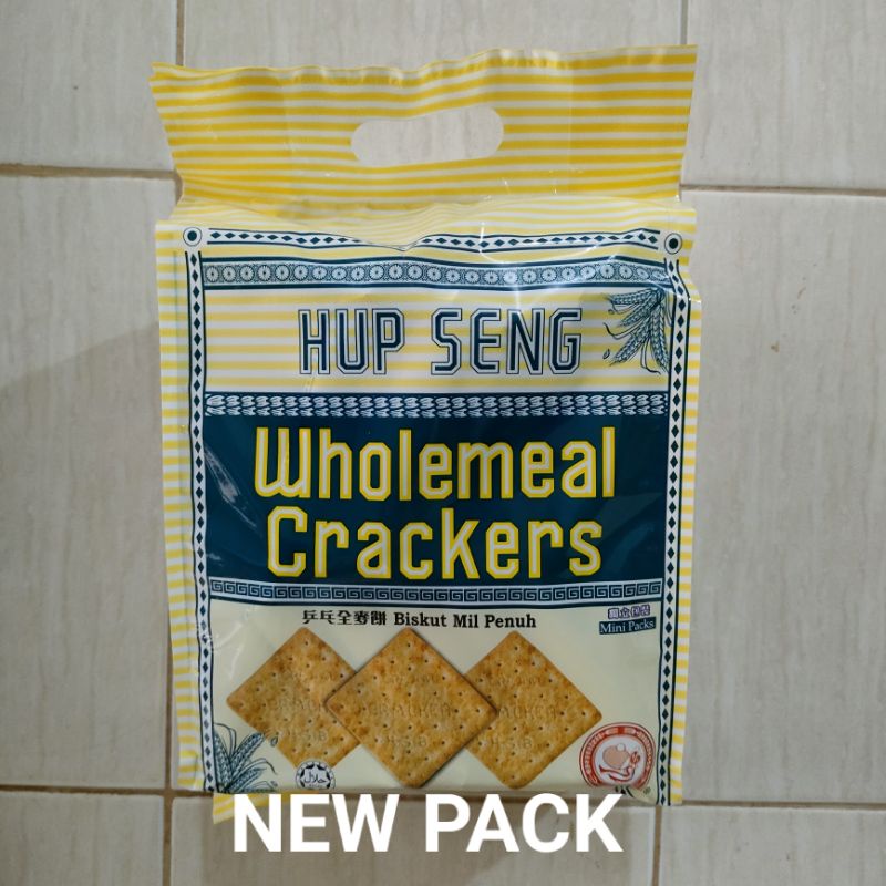 HUP SENG WHOLEMEAL CRACKER 230gr