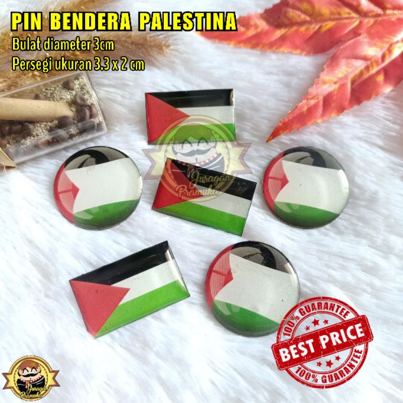 PIN BENDERA PALESTINA