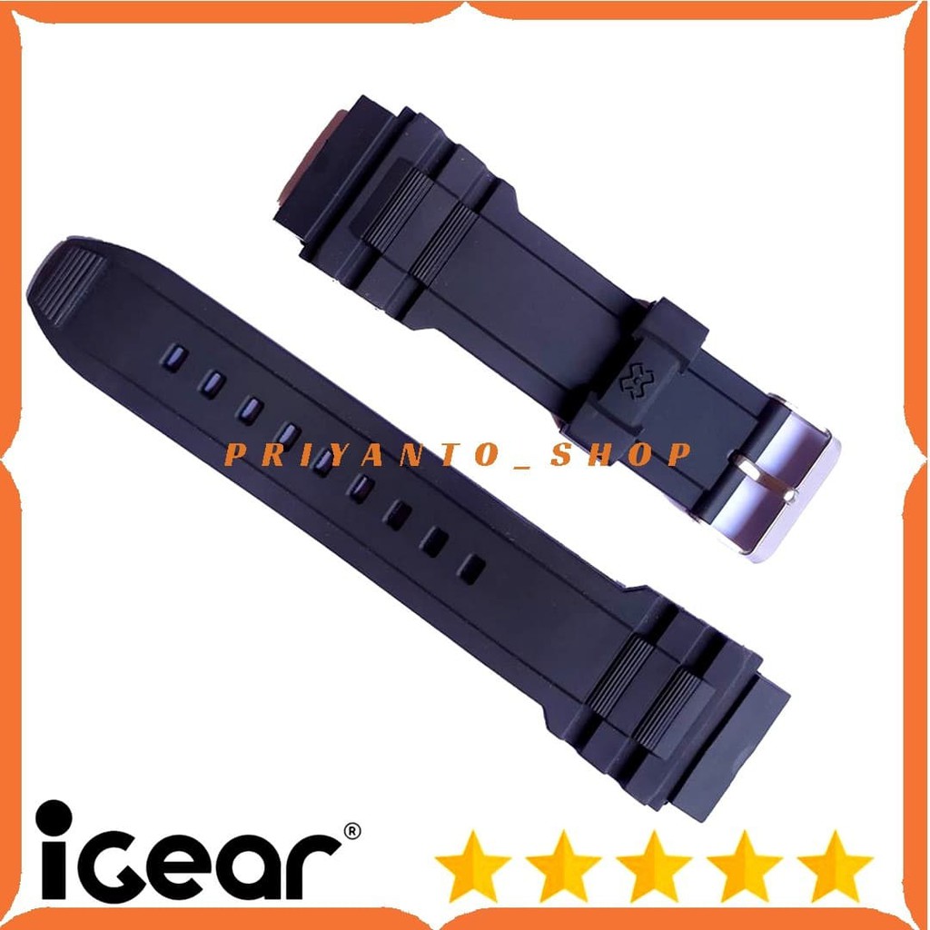 Tali Jam Tangan igear i64-1948 Strap Tali Jam Igear i64 Hitam