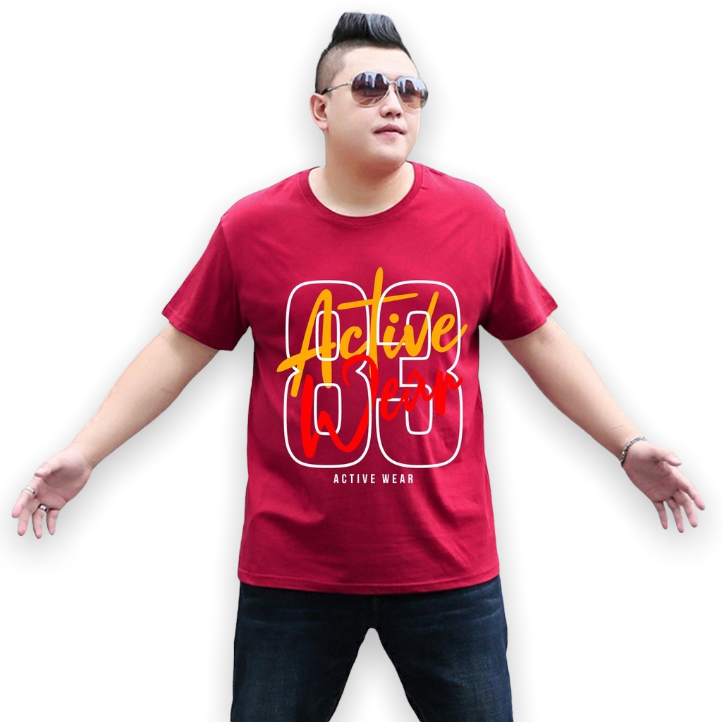 Baju Kaos Pria Jumbo Siap 88 Tshirt Bigsize XL XXL Distro DTF