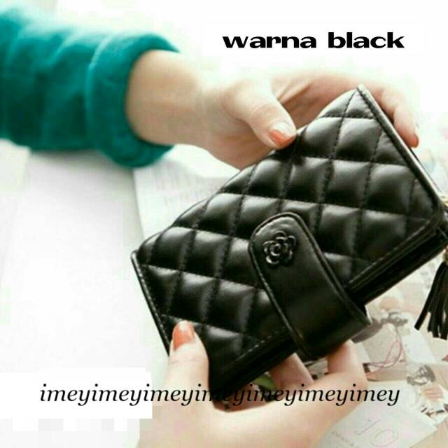 Dompet flower dompet lipat dompet wanita dompet murah lokal